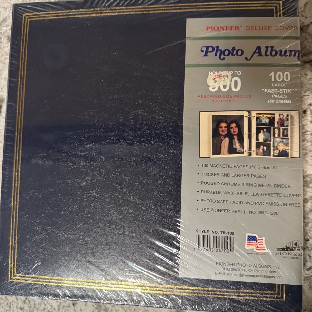 Pioneer Deluxe Blue Photo Album